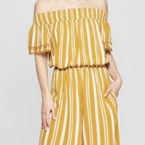 Off the Shoulder Jumpsuit